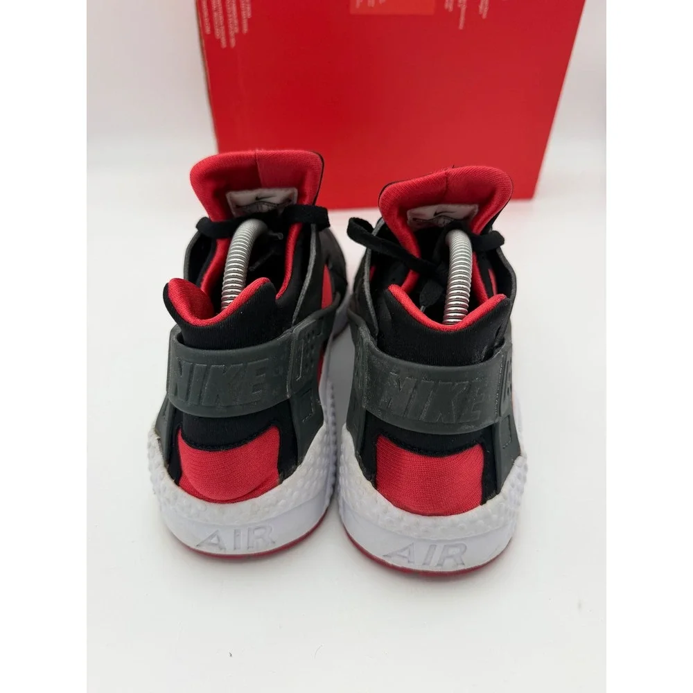 Nike Air Huarache Mens Black University Red Anthracite 318429-016 Size 10.5